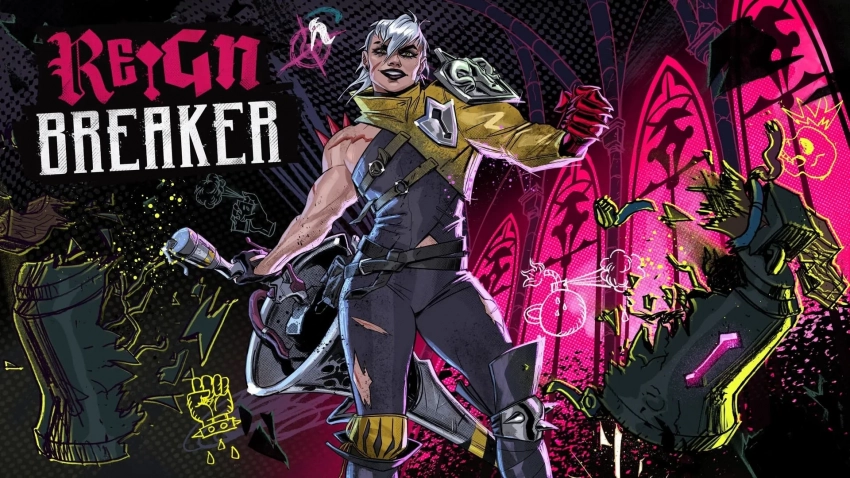 Девушка-панк и неоновые цвета: состоялся релиз стильного рогалика Reignbreaker