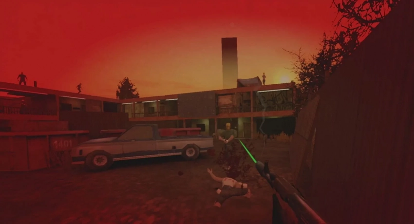 Разработчик-одиночка нашёл издателя для кровавого шутера Pigface