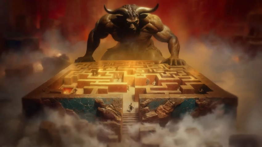 Авторы невышедшего рогалика Minos выпустили праздничный спин-офф Home A-Labyrinth